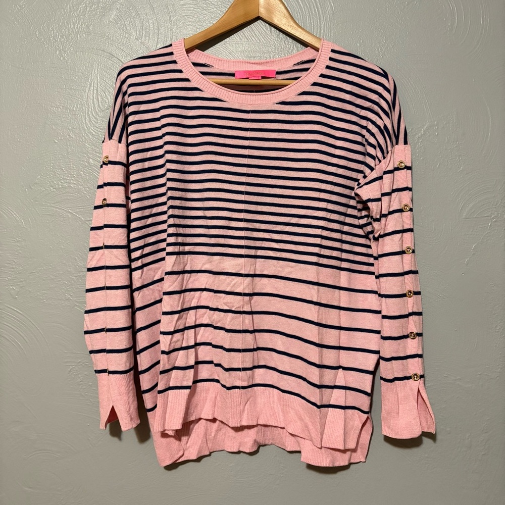Lilly Pulitzer Lightweight Striped Sweater